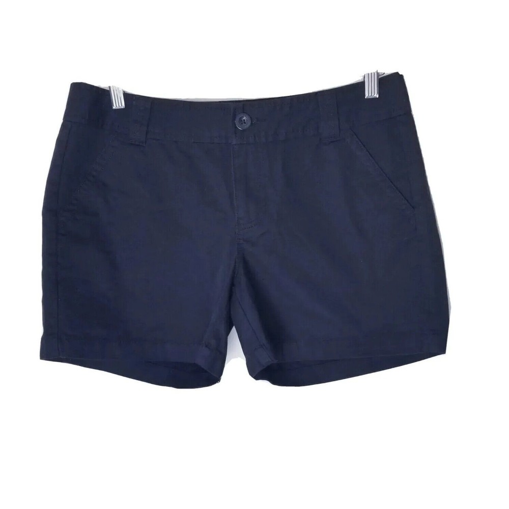 Calvin Klein Shorts Women Size 8 Black Cotton